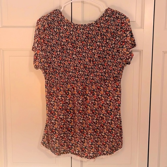 Rewind Floral Print Short-Sleeve Tee - Picture 2 of 5